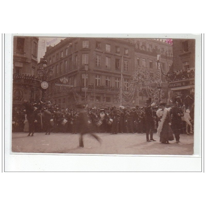 BORDEAUX : série de 20 cartes photos - visite du Président Fallières ? - très bon état