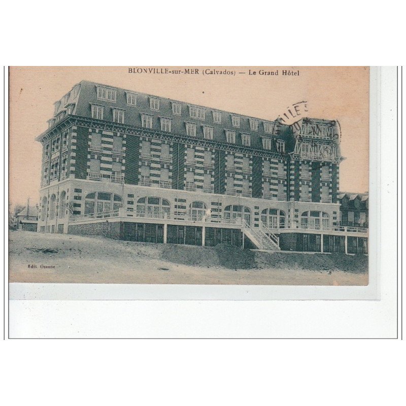 BLONVILLE SUR MER - Le Grand Hôtel - très bon état