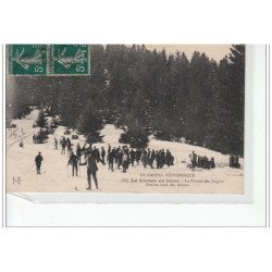 LE LIORAN en Hiver - La Prairie des Saignes - rendez-vous des skieurs - très bon état