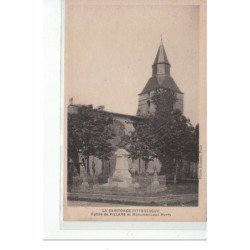 VILLARS - Eglise et Monument aux Morts -  très bon état