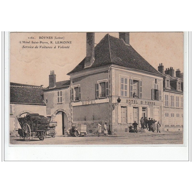 BOYNES : l'hôtel Saint Pierre - LEMOINE - bon état (un défaut au dos)