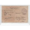 carte photo de terrassiers avec le rouleau compresseur vers 1910 (cachet postale de l'Oise) - très bon état