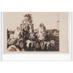 CHATILLON EN BAZOIS : lot de 6 cartes photos de l'élection des Reines du Bazois  - très bon état