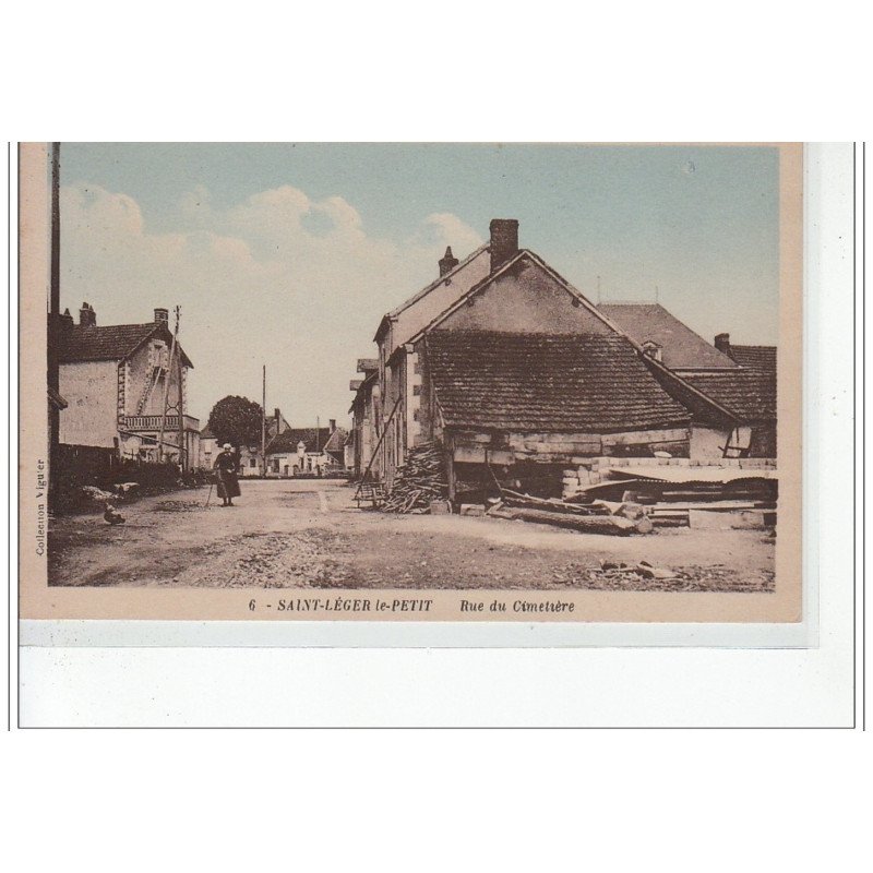 SAINT LEGER LE PETIT - Rue du Cimetière  - très bon état