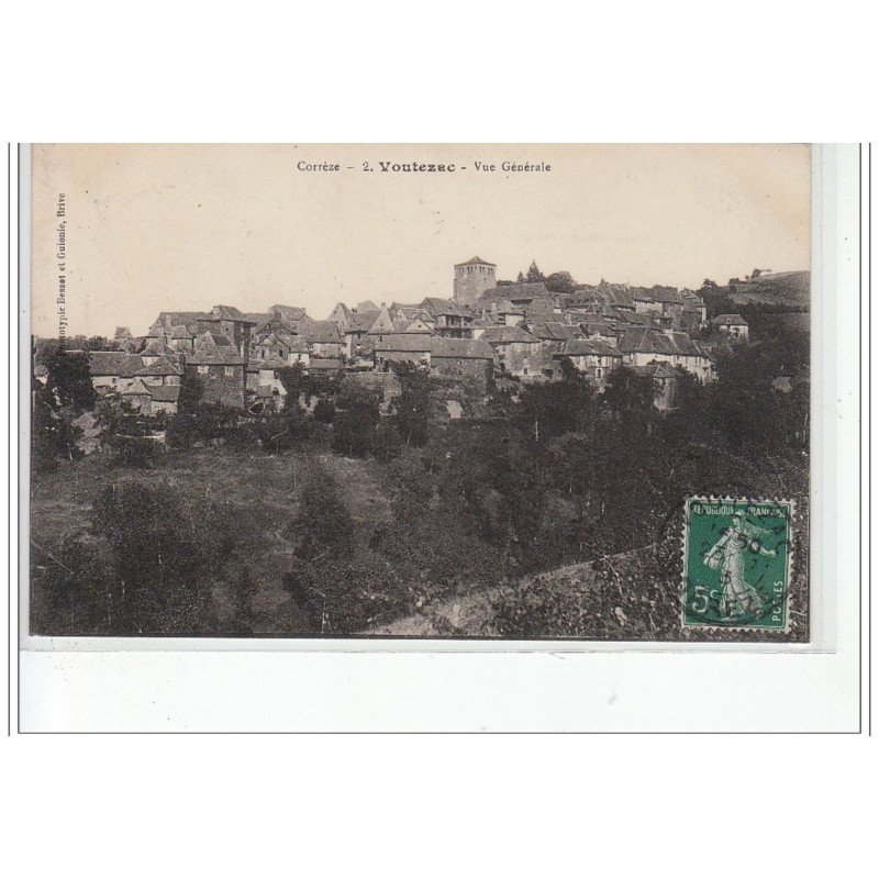 VOUTEZAC - Vue générale - très bon état