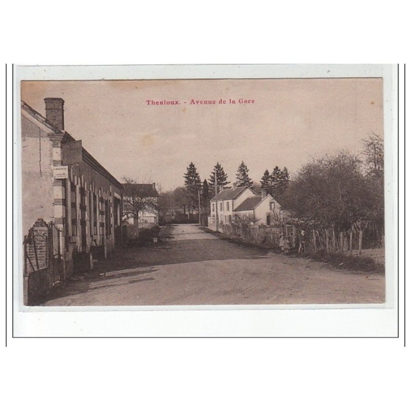THENIOUX - Avenue de la Gare - très bon état