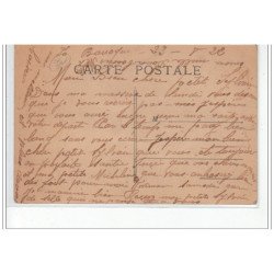 ANZAT LE LUGUET : l'arrivée du courrier (diligence) - bon état (défaut au coin supérieur droit)