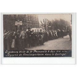 STRASBOURG : lot de 6 cartes postales """"libération de Strasbourg en 1918 (République) - très bon état