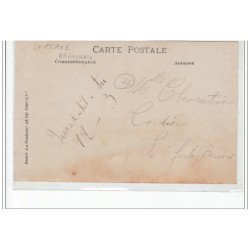 LA FERTE BERNARD : carte photo de la boulangerie Peuvret - très bon état
