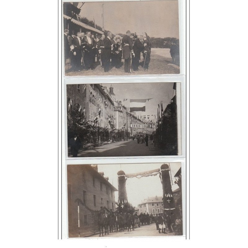 CHAMBERY ? : lot de 3 cartes photos - très bon état