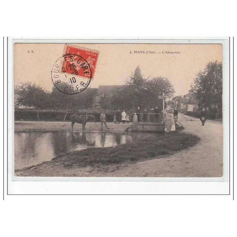 RIANS - L'abreuvoir - très bon état