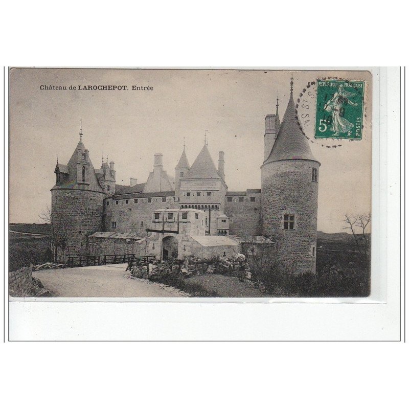 Château de LAROCHEPOT - Entrée - très bon état Château de LAROCHEPOT - Entrée - très bon état