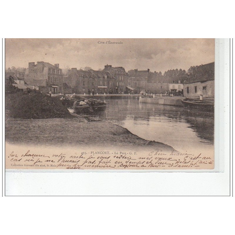 PLANCOET - Le port - très bon état