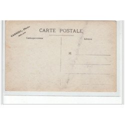 MELUN : carte photo de funérailles (militaires - Société Générale) - très bon état