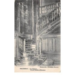 MIRAMBEAU - Le Château, Grand Escalier d'Honneur - très bon état