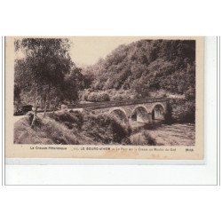 LE BOURG D'HEM - Le pont sur la Creuse et le Moulin du Gué - très bon état