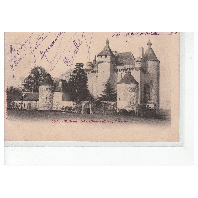 VILLEMONTEIX CHENERAILLES - très bon état VILLEMONTEIX CHENERAILLES - très bon état