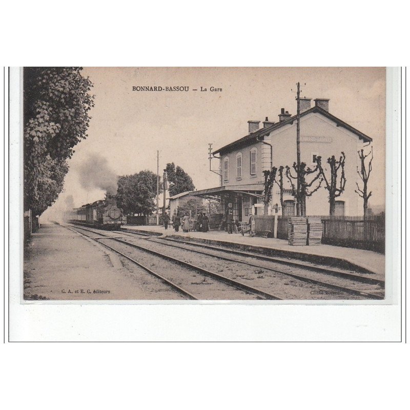 BONNARD BASSOU : la gare - très bon état