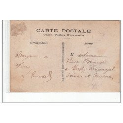 SENS : carte photo d'une chemiserie (magasin) - très bon état