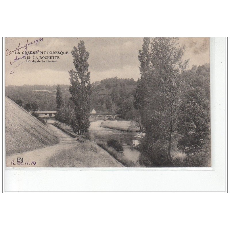 LA ROCHETTE - Bords de la Creuse - très bon état LA ROCHETTE - Bords de la Creuse - très bon état