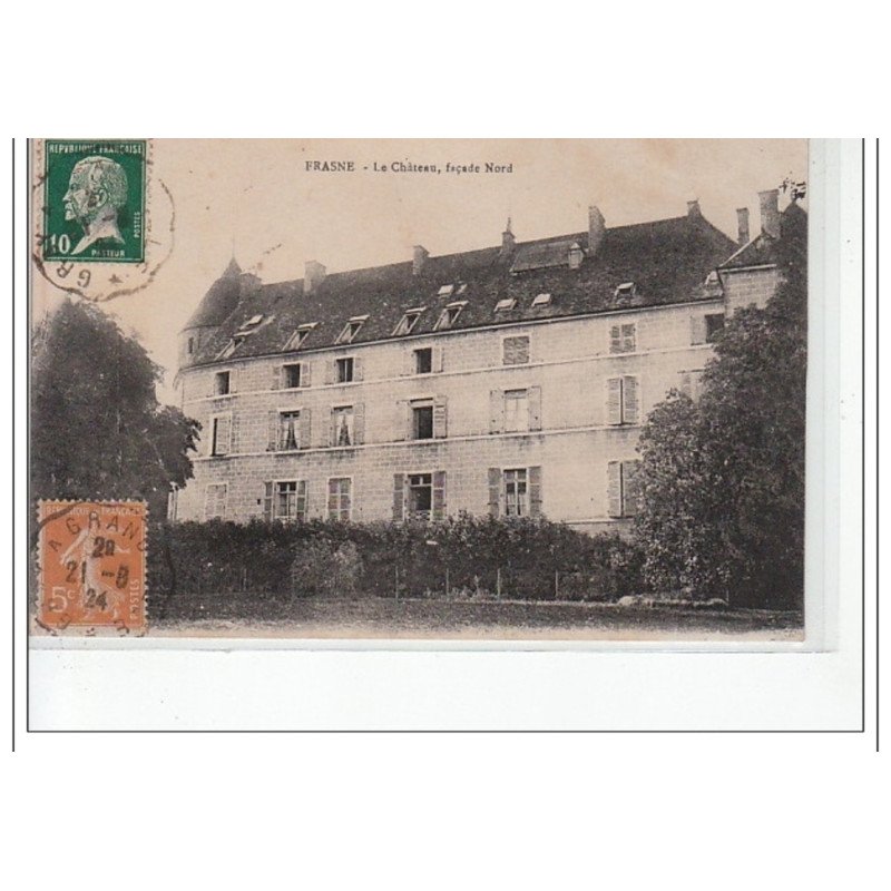 FRASNE - Le château, façade nord - très bon état