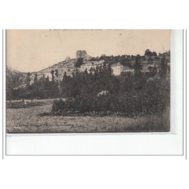 MONTBRUN LES BAINS - Vue générale - très bon état