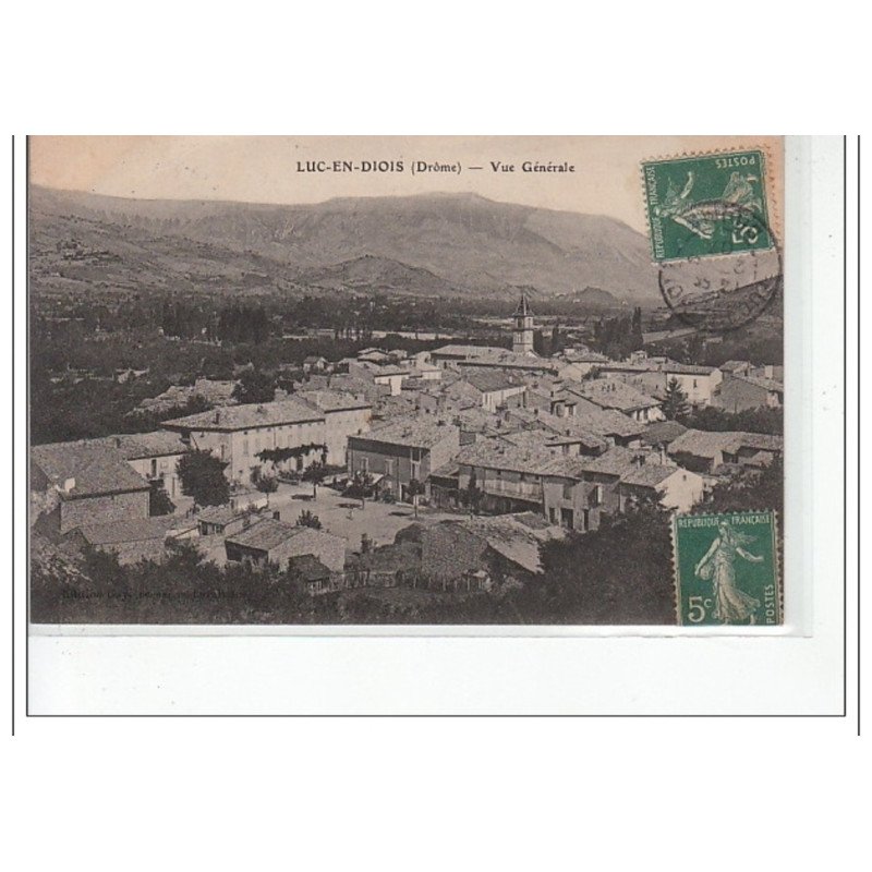 LUC EN DIOIS - Vue générale - très bon état LUC EN DIOIS - Vue générale - très bon état