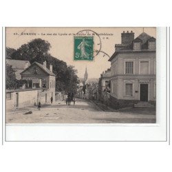 EVREUX - La rue du Lycée - très bon état