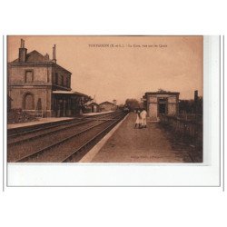PONTGOUIN - La gare - vue sur les quais -  très bon état
