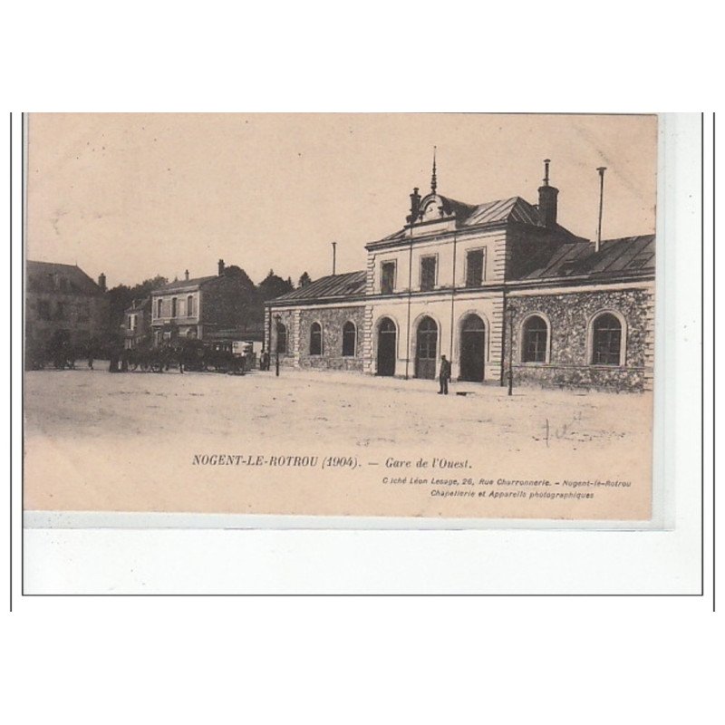 NOGENT LE ROTROU - Gare de l'Ouest -  très bon état