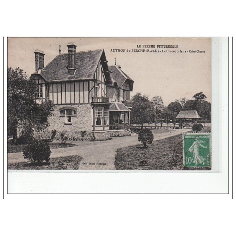 AUTHON DU PERCHE - La Croix Joslette - Côté Ouest -  très bon état