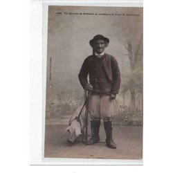 MAHALON - Un éleveur de Mahalon se rendant à la foire de PONT CROIX -  très bon état