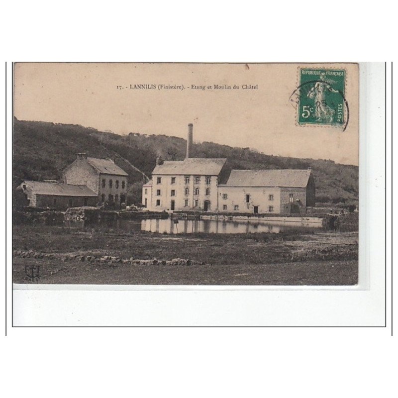 LANNILIS - Etang et moulin du Châtel - très bon état