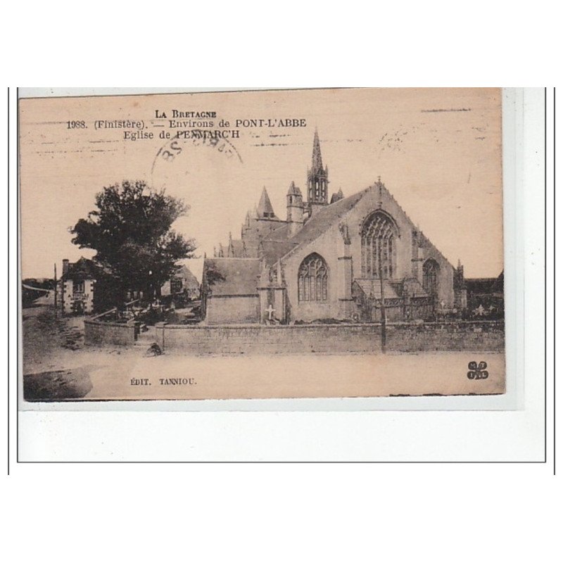 PENMARCH - Environs de PONT L'ABBE - Eglise - très bon état
