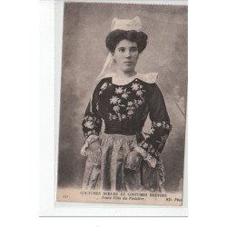 TYPE BRETON - jeune fille du Finistère - très bon état