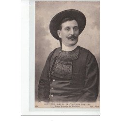 TYPE BRETON - jeune homme du Finistère - très bon état