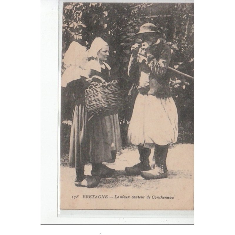 TYPE BRETON - Le Vieux conteur de conchennou - très bon état