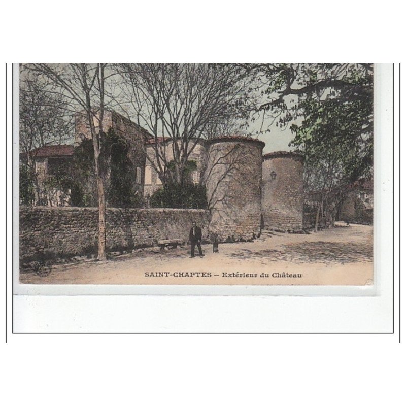 SAINT CHAPTES - Extérieur du château - très bon état