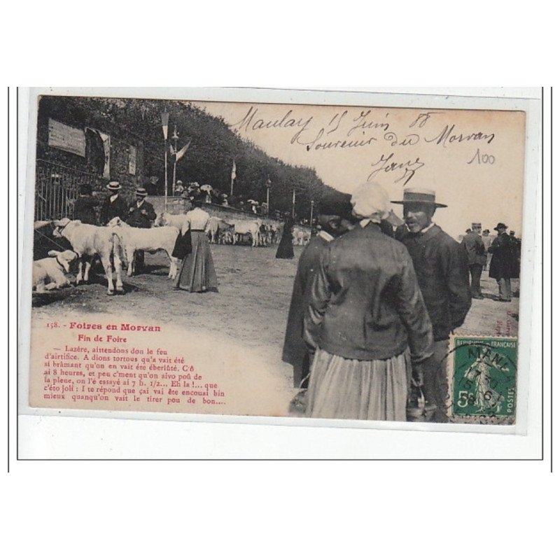 FOIRES EN MORVAN - Fin de Foire - très bon état