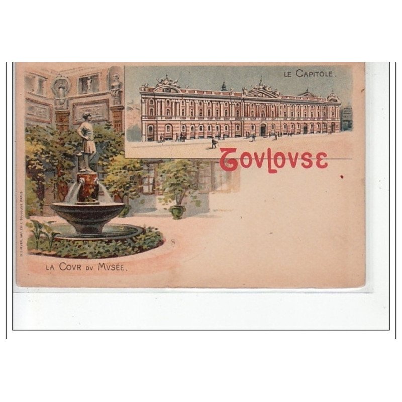 TOULOUSE - Le Capitole - la Cour du musée - très bon état