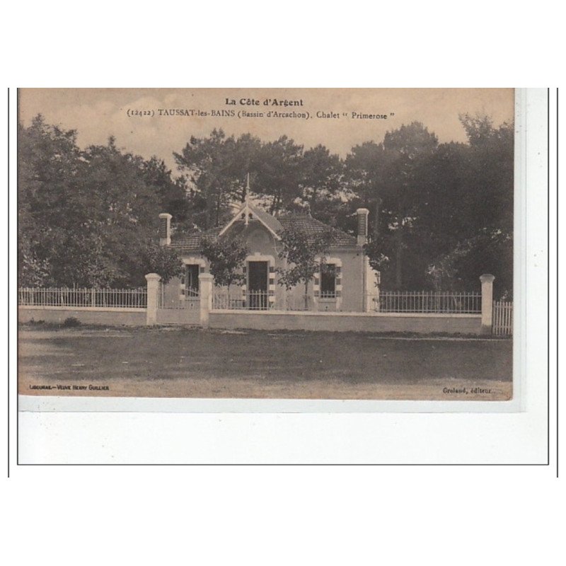 TAUSSAT LES BAINS - Chalet Primerose - très bon état