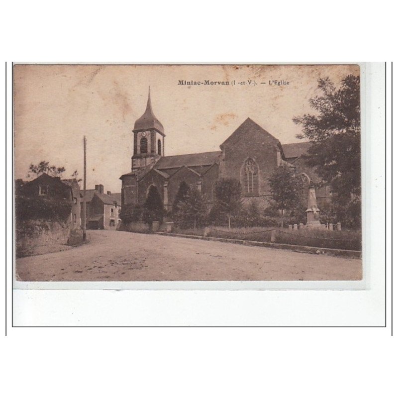 MINIAC-MORVAN - L'église - très bon état