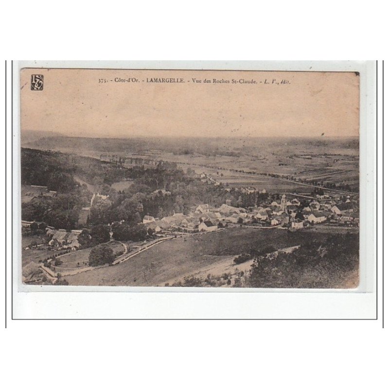 LAMARGELLE - Vue des Roches Saint Claude - très bon état