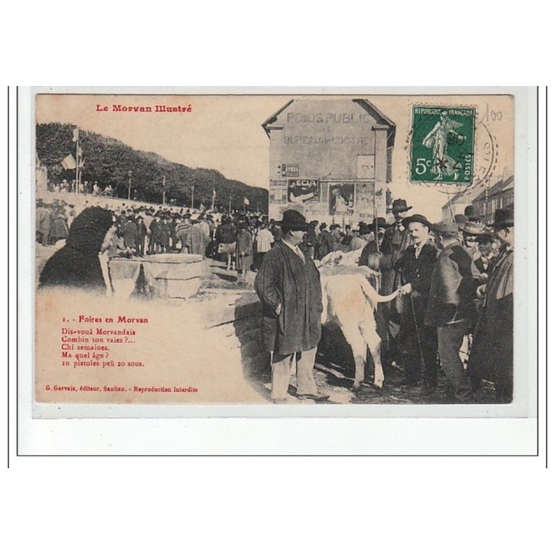 LE MORVAN ILLUSTRE - Foires en Morvan - très bon état
