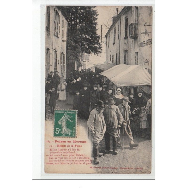 FOIRES EN MORVAN - Retour de la Foire - très bon état