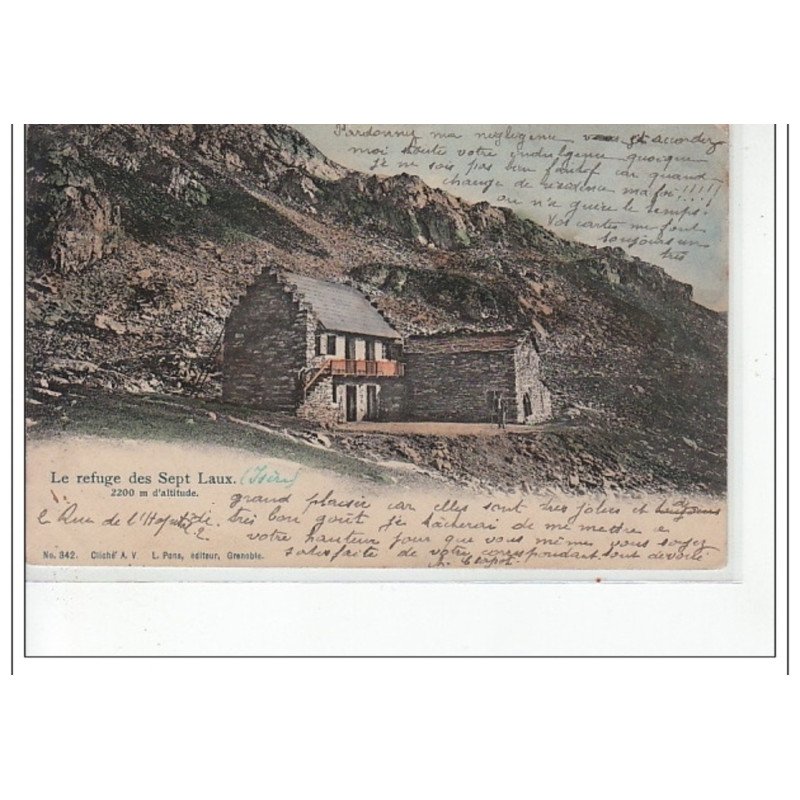 ISERE - Le refuge des Sept Laux - très bon  état