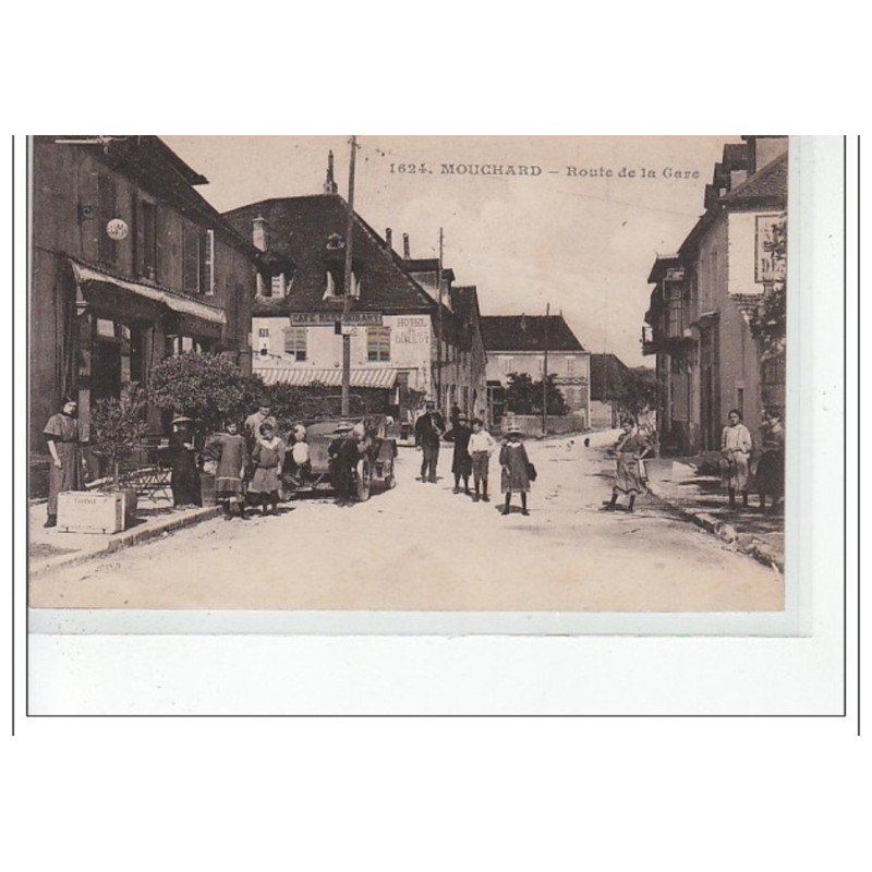 MOUCHARD - Route de la Gare - très bon  état