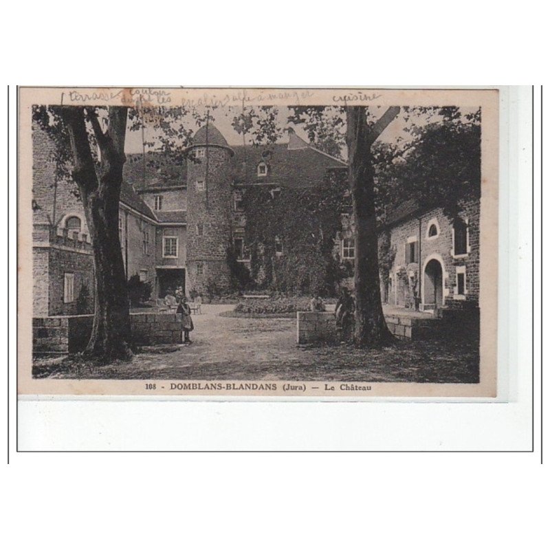 DOMBLANS-BLANDANS - le Château - très bon  état