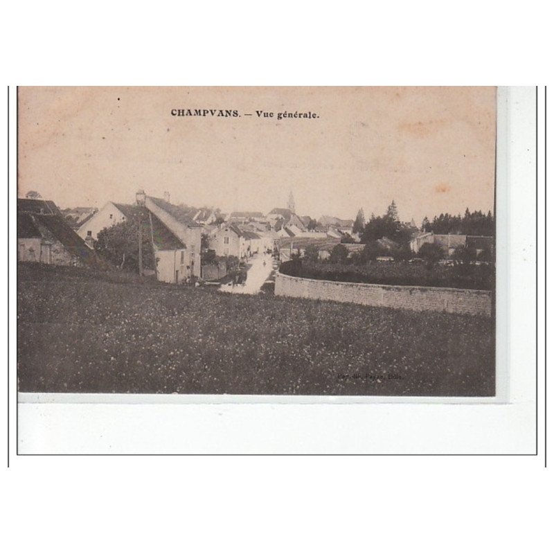 CHAMPVANS - Vue générale - très bon  état