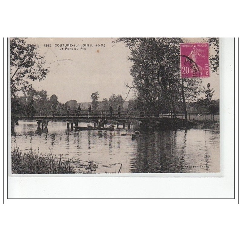 COUTURE SUR LOIR - Le Pont du Pin - très bon état